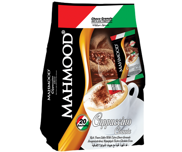 Mahmood Cappuccino Classic Choco Granulated Bag 20x25g