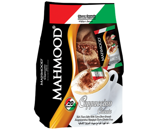 Mahmood Cappuccino Classic Choco Granulated Bag 20x25g