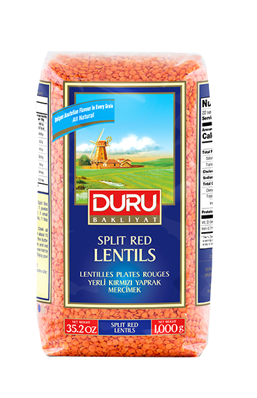 Duru Split Red Lentils 1kg