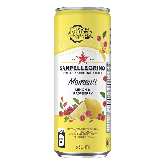 Sanpellegrino Lemon&Raspberry 330ml can