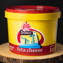 Doric Macedonian Style Feta Cheese 3kg