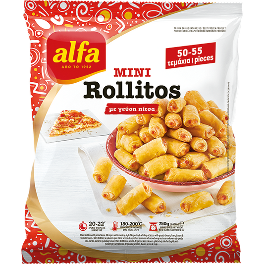 Alfa Mini Rollitos Pizza Margherita 750g
