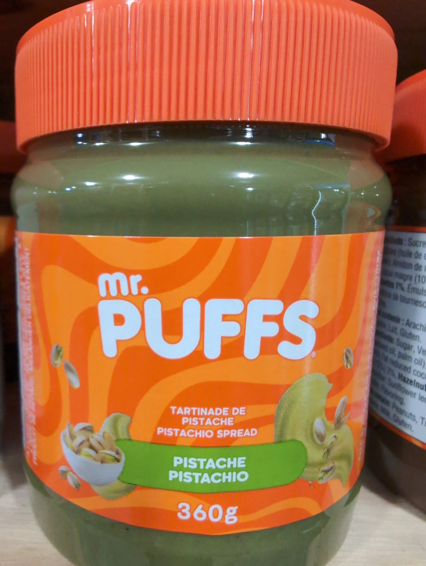 Mr Puffs Pistachio Spread 360g