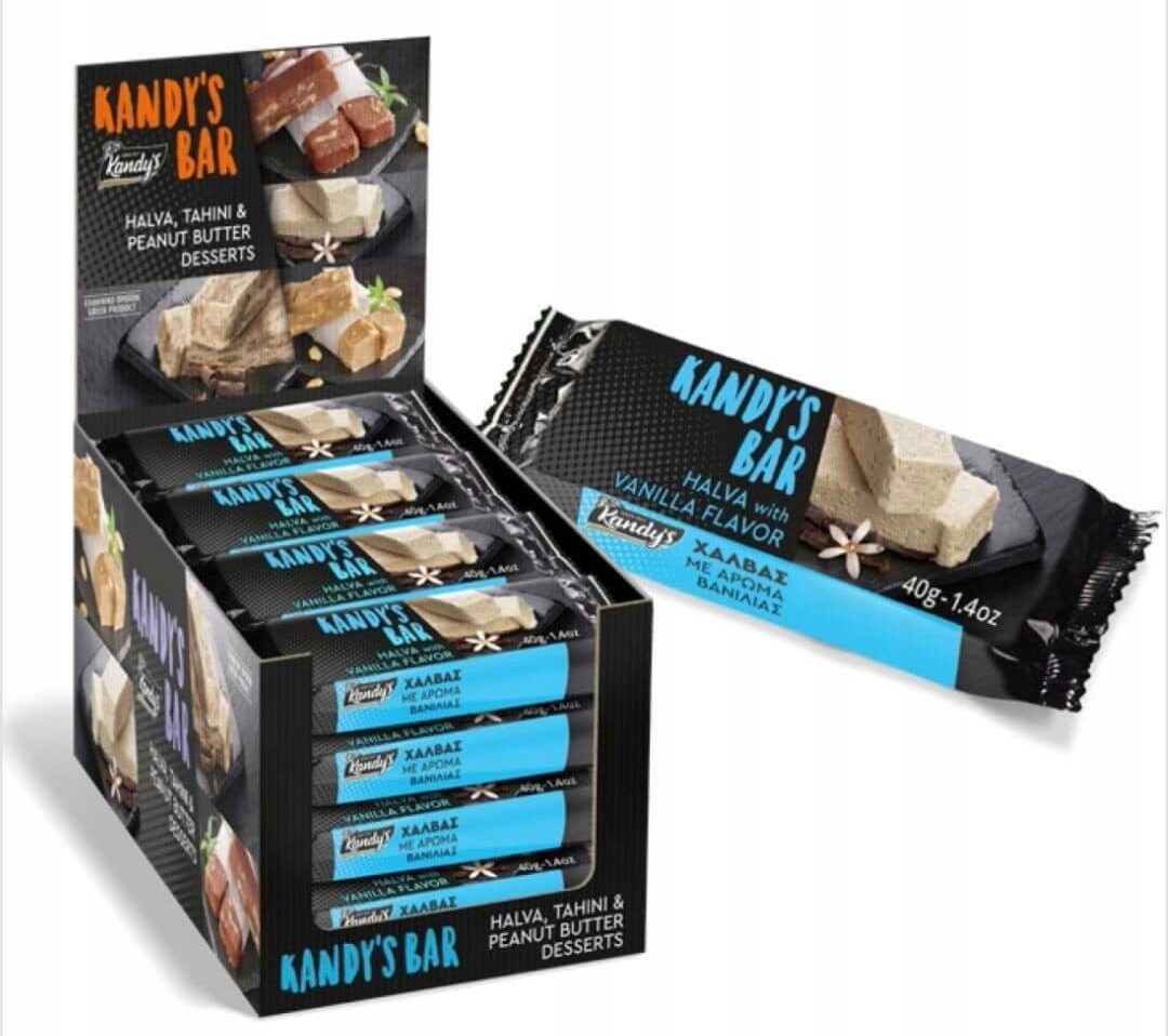 Kandylas Halva Bar with vanilla 40g