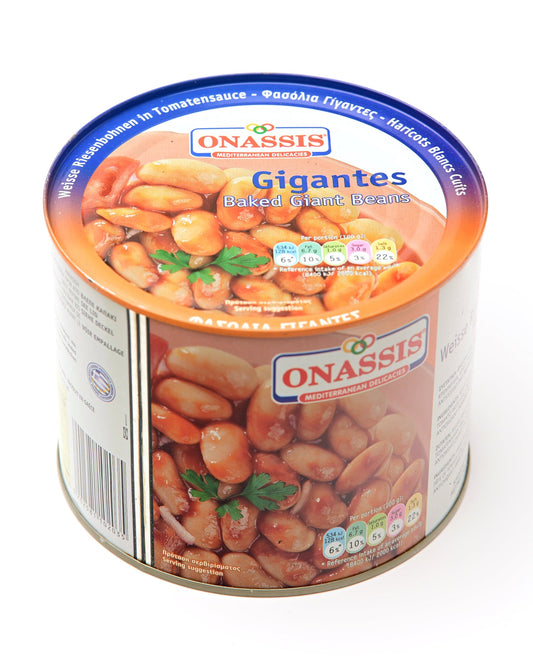 Onassis Ready Meal Greek Giantes Beans 2000g