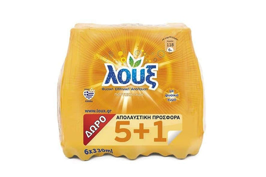 Loux Orangeade orange juice 330ml 6pack