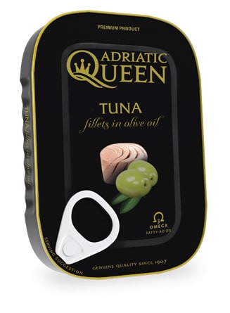 Adriatic Queen Tuna fillets in olive oil 105g