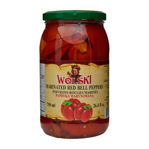 Wolski Marinated Red Bell Peppers 750ml