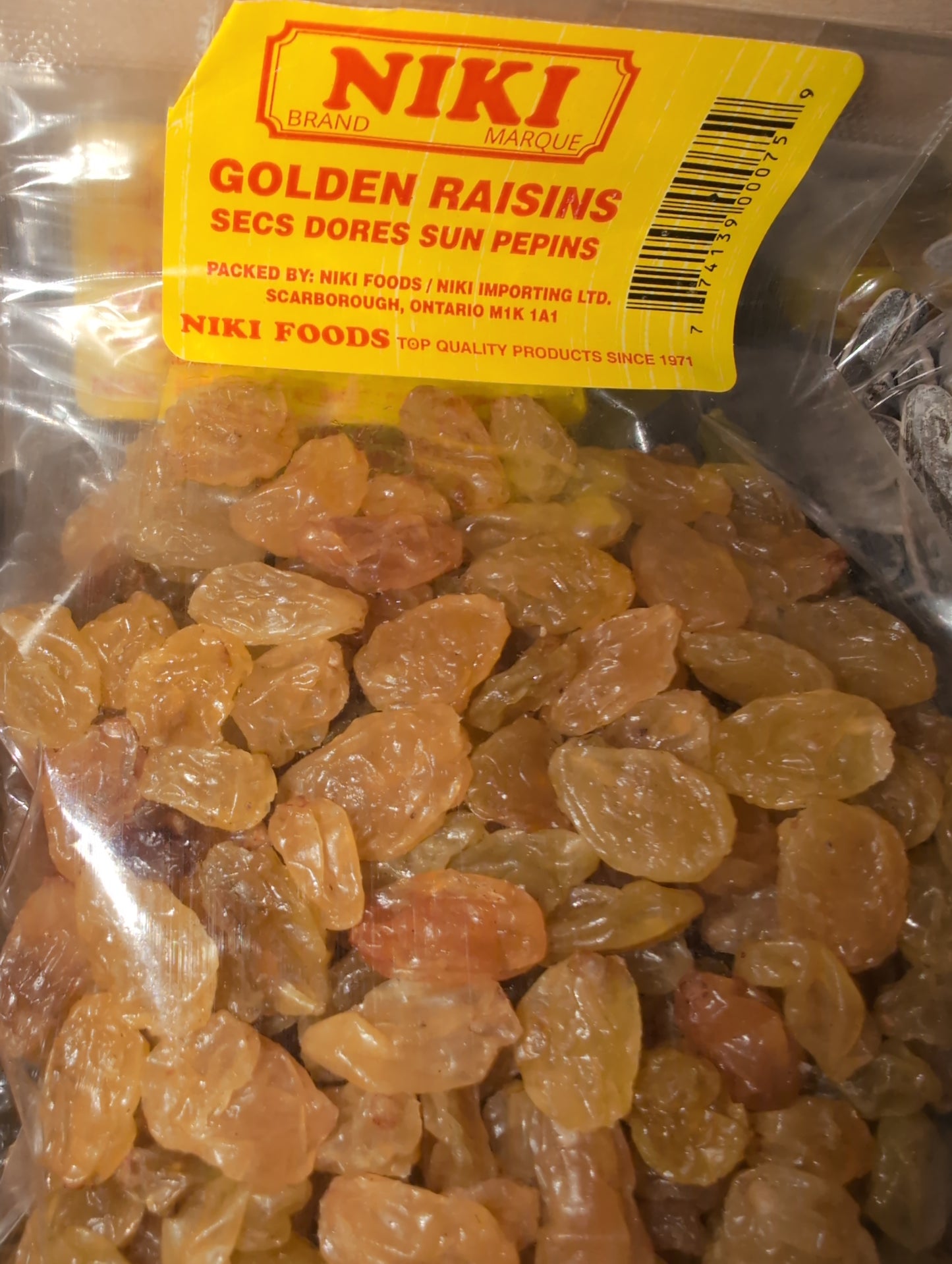 Niki Golden Raisins 225g