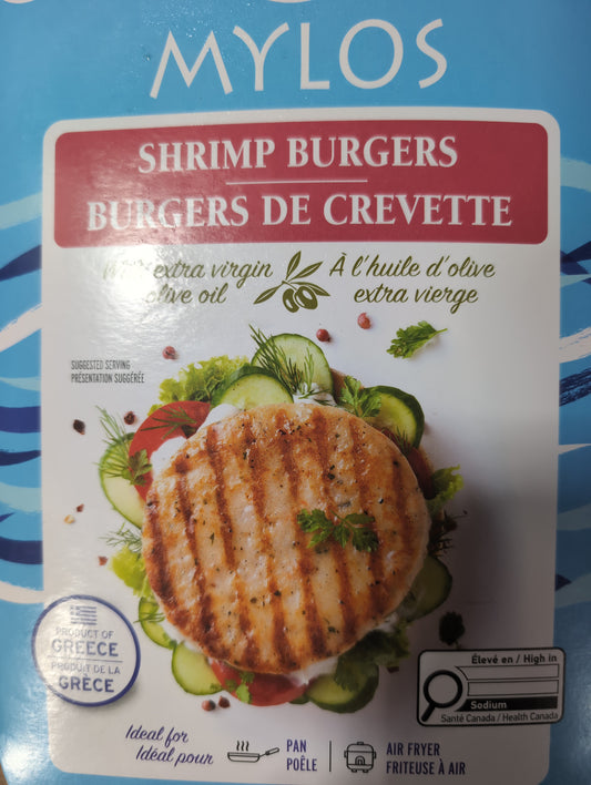Mylos Shrimp Burgers 200g