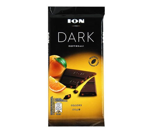 Ion Dark Chocolate with orange 90g