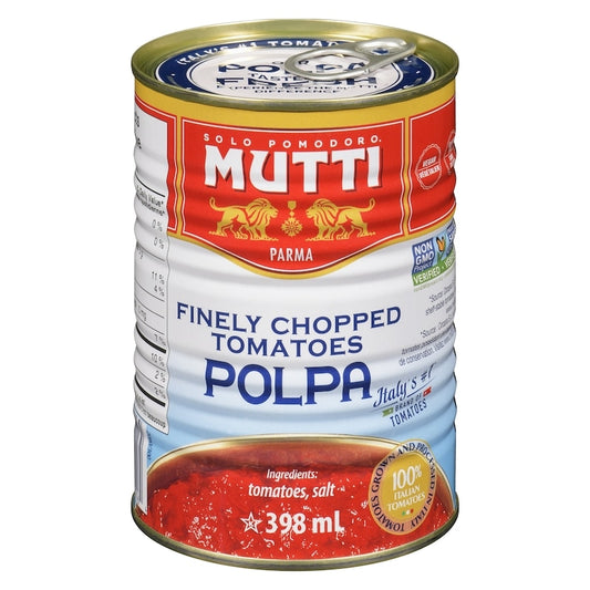 Mutti Polpa Finely Chopped Tomatoes 398ml