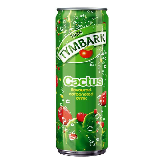 Tymbark Cactus flavored carbonated drink 330ml