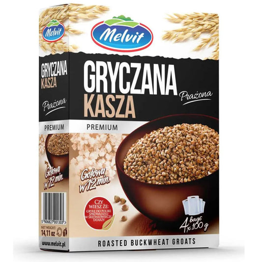 Melvit Buckwheat groats roasted 400g