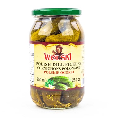 Wolski Polish Dill Pickles 750ml