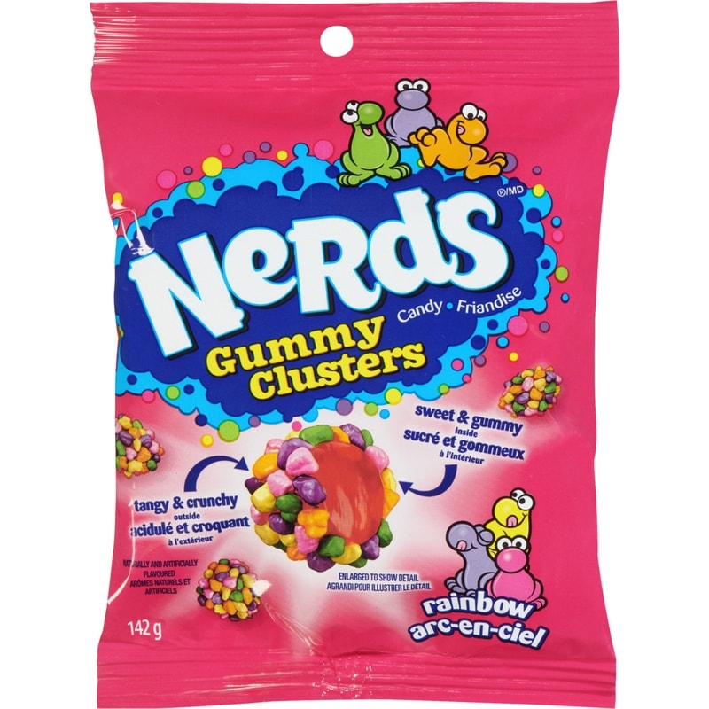 Nerds Gummy Clusters Rainbow 142g