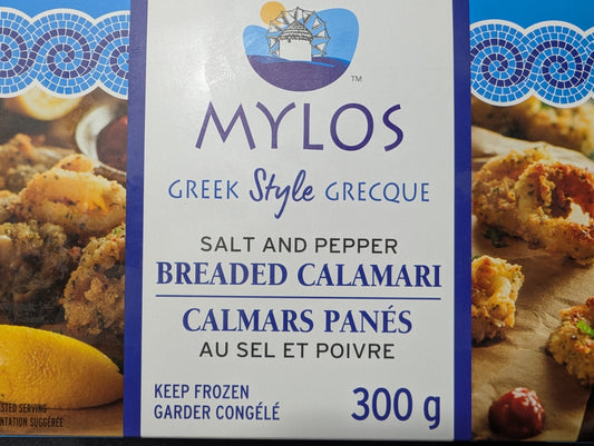 Mylos Breaded Calamari 300g