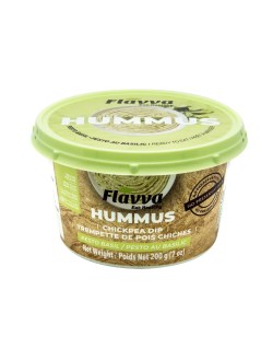 Flavva Hummus Chickpea Dip Pesto Basil 200g