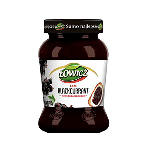 Lowicz Blackcurrant Jam 450g
