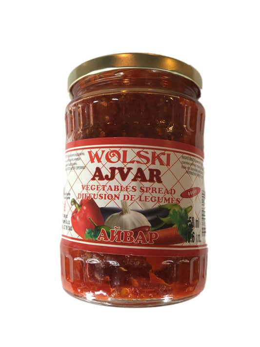 Wolski Homemade Ajvar hot 580ml