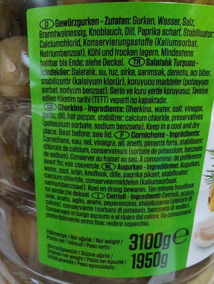 Suntat Pickled Cucumber 3100g