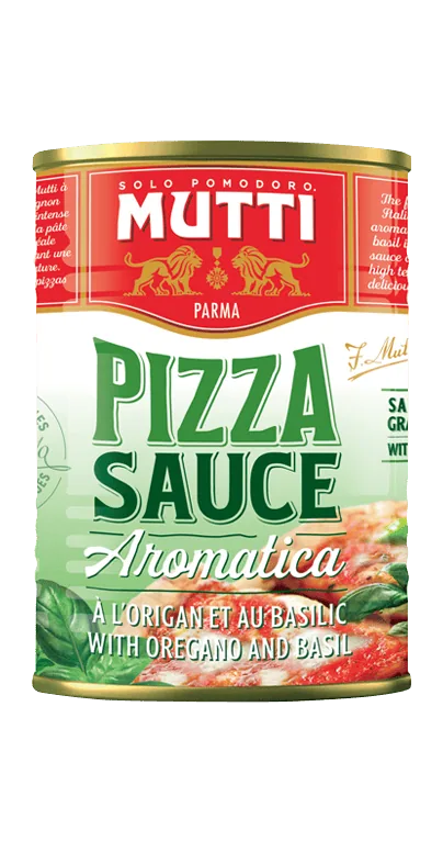 Mutti Pizza Sauce Aromatica with oregano and basil 398ml