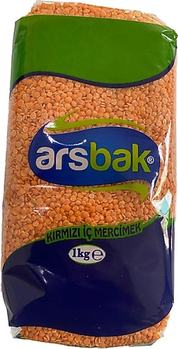 Arsbak Red Lentils 1kg