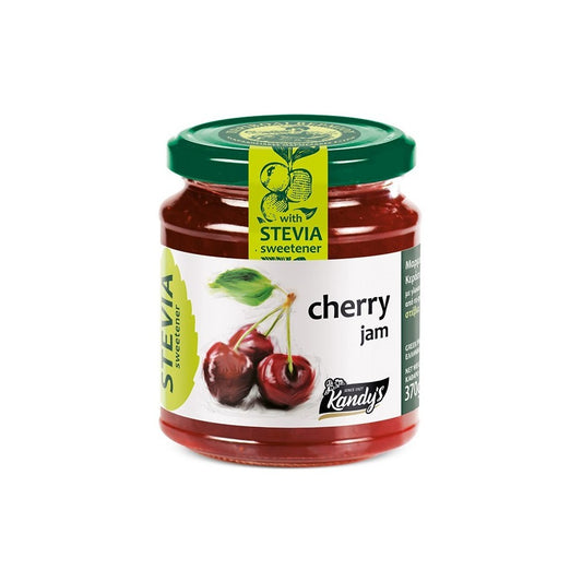 Kandylas Cherry Jam with stevia 370g