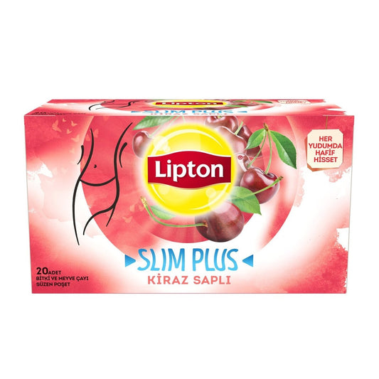 Lipton Slim Plus Cherry Stalks Herbal Tea 20bags