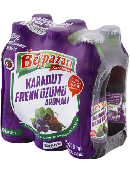 Beypazari Natural Mineral Water black mulberry currant 6pack