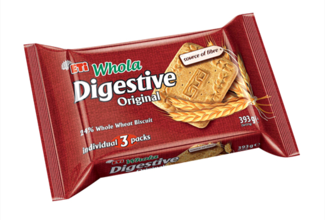Eti Whola Digestive Biscuits 3pack 393g