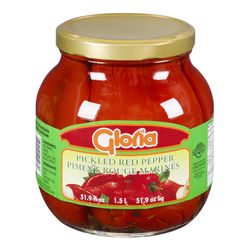 Gloria Pickled Red peppers 1.5L