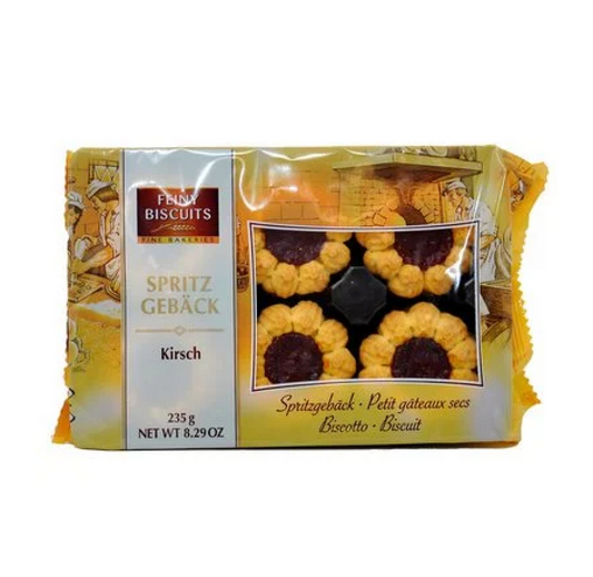 Feiny Biscuits with sour cherry 235g