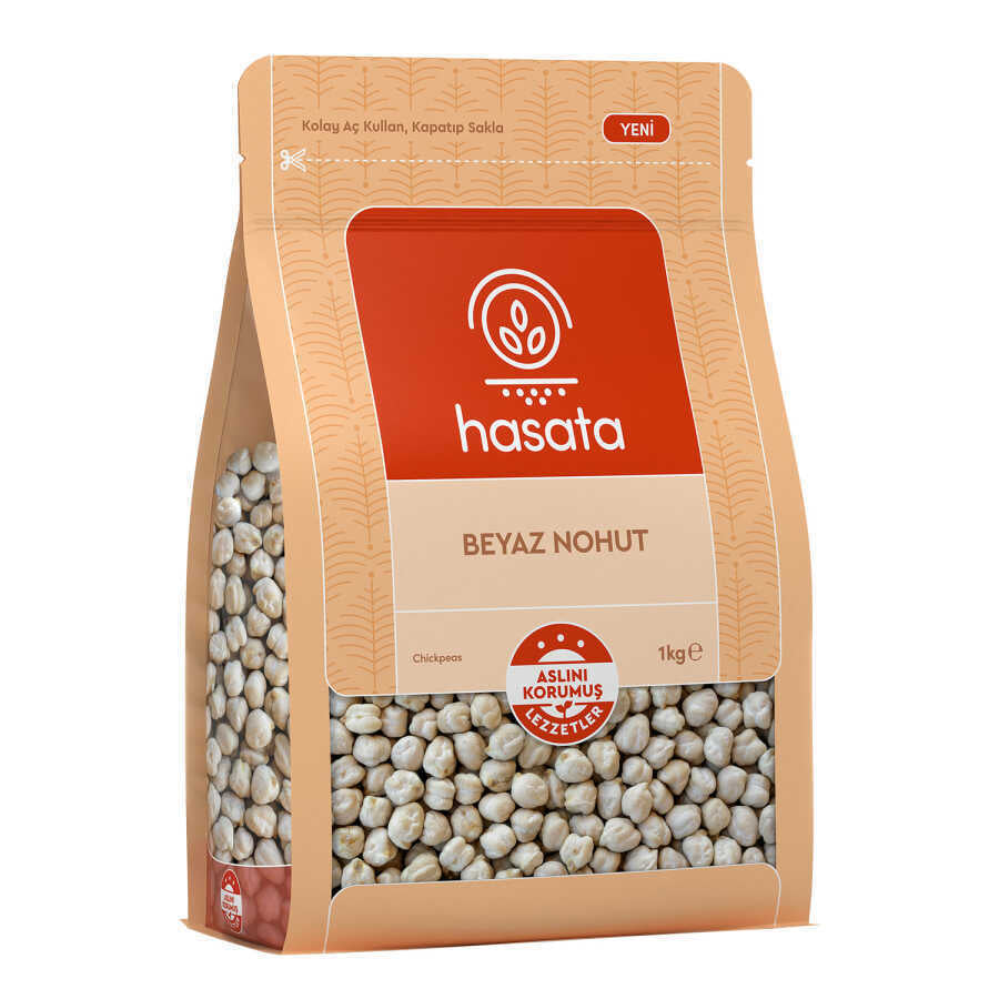 Hasata White Chickpeas 1kg