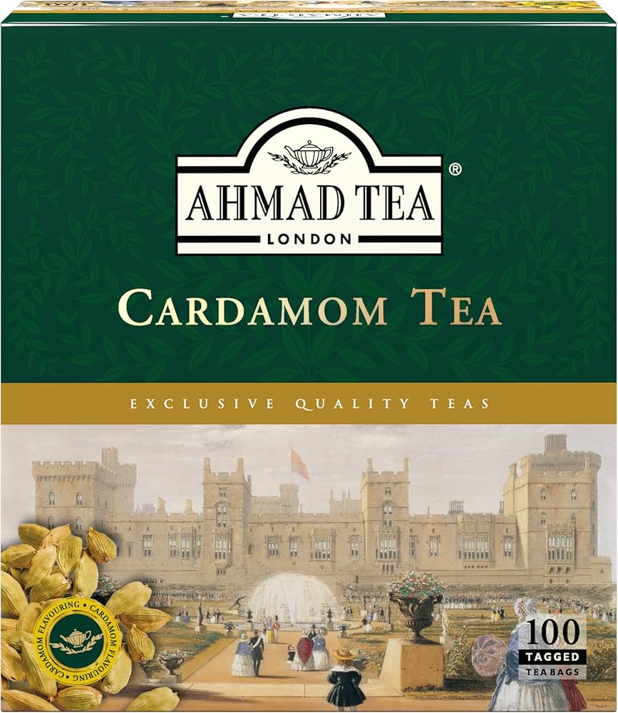 Ahmad Tea Cardamom Tea 100 teabags