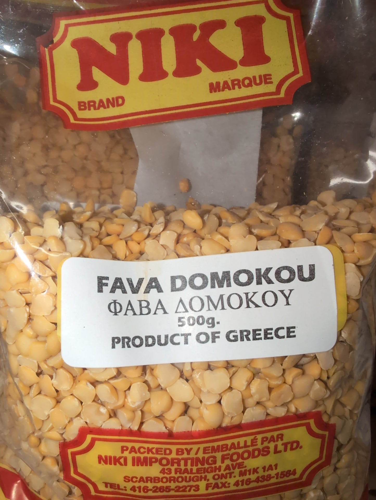 Niki Fava Domokou 500g