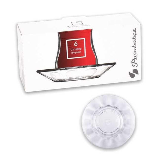 Pasabahce Tea Plates Optical 6pieces