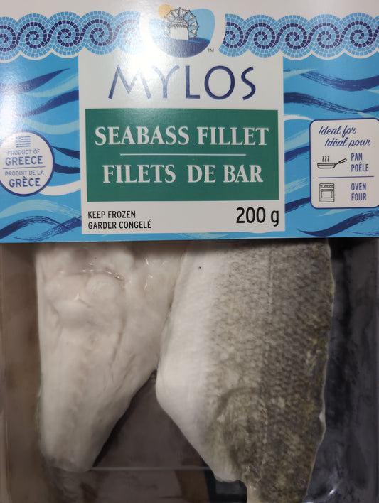 Mylos Seabass Fillet 200g