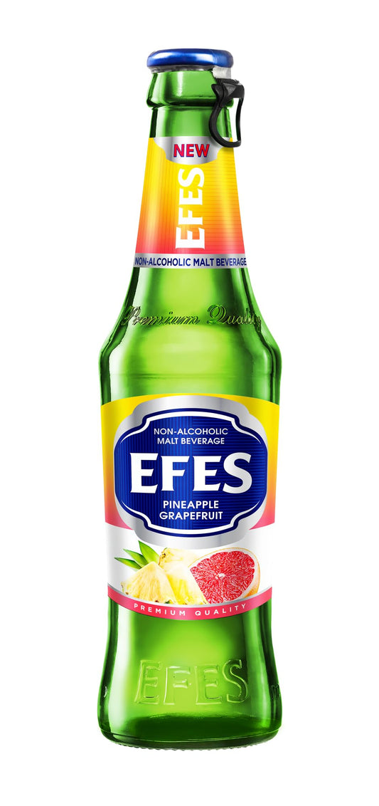 Efes non-alcoholic malt beverage pineapple&grapefruit 330ml