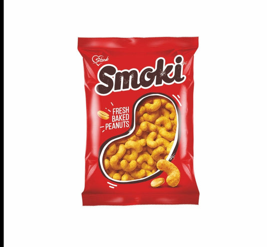 Stark Smoki Corn Snack with peanuts 50g