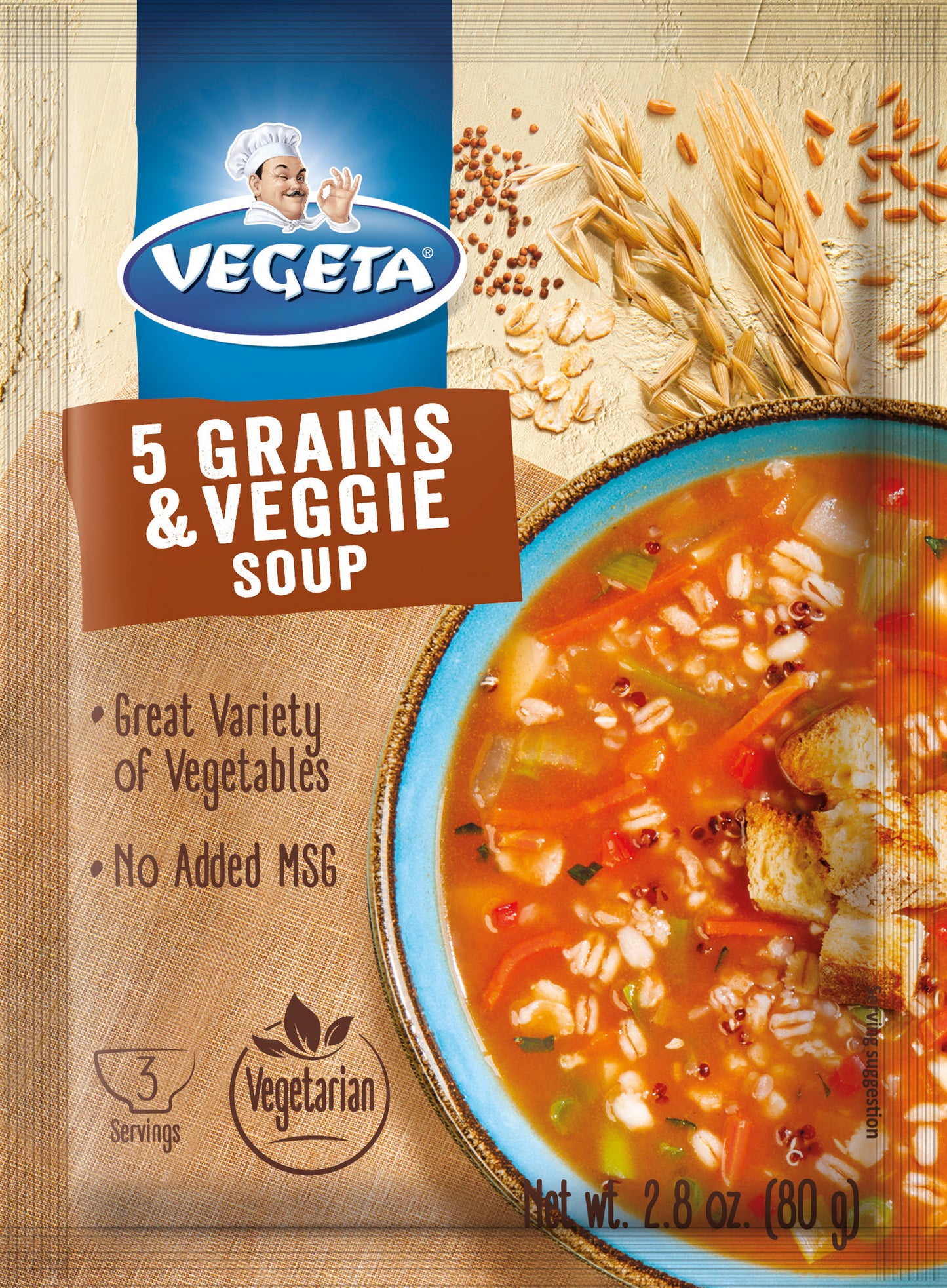 Vegeta 5 grains&veggie Soup 80g