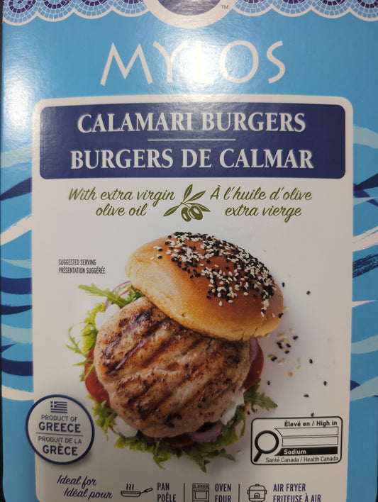 Mylos Calamari Burgers 200g