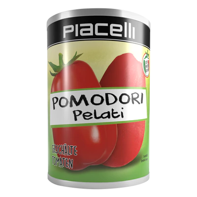 Piacelli Pomodori Pelati Peeled Tomatoes 400g