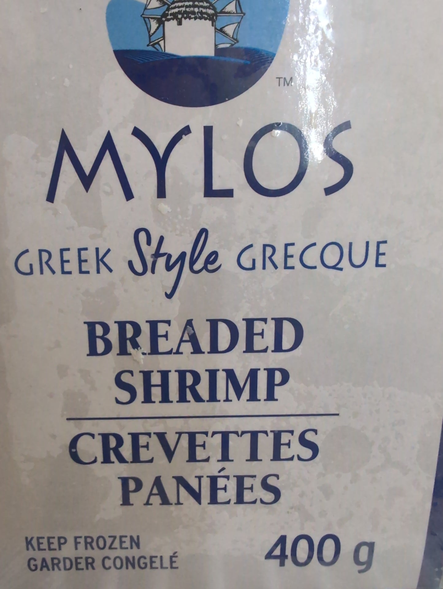Mylos Breaded Shrimp 400g