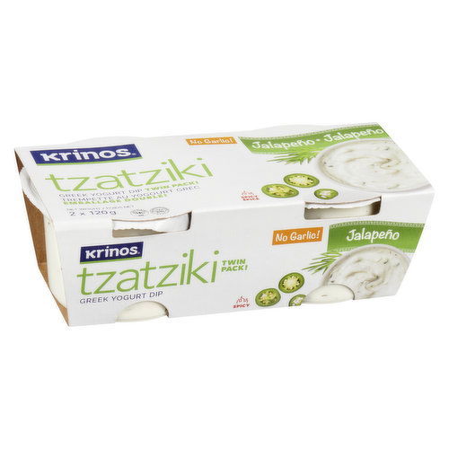 Krinos Tzatziki Jalapeno 240g