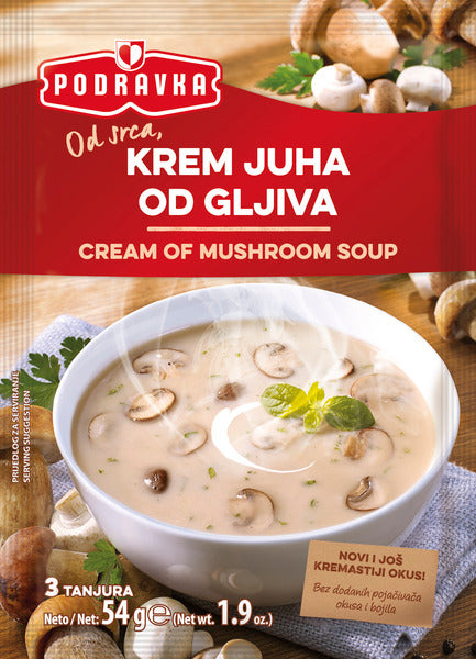Podravka Cream of Mushroom Soup 54g