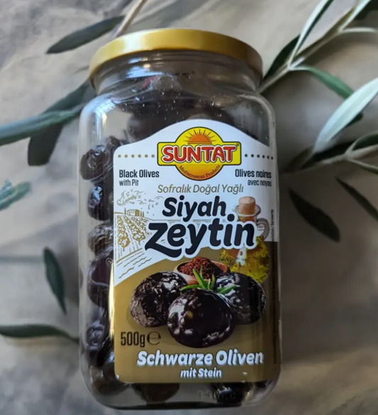 Suntat Black Olives 500g