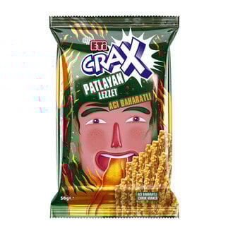 Eti Crax Stick Cracker Chili 50gr