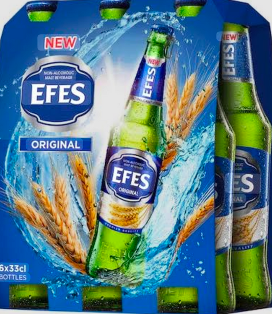 Efes non-alcoholic malt beverage original 6pack