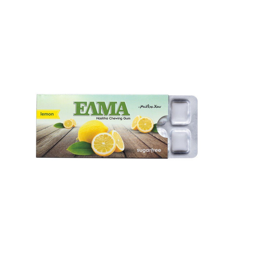 Elma Greek Mastiha Gum lemon flavored 13g